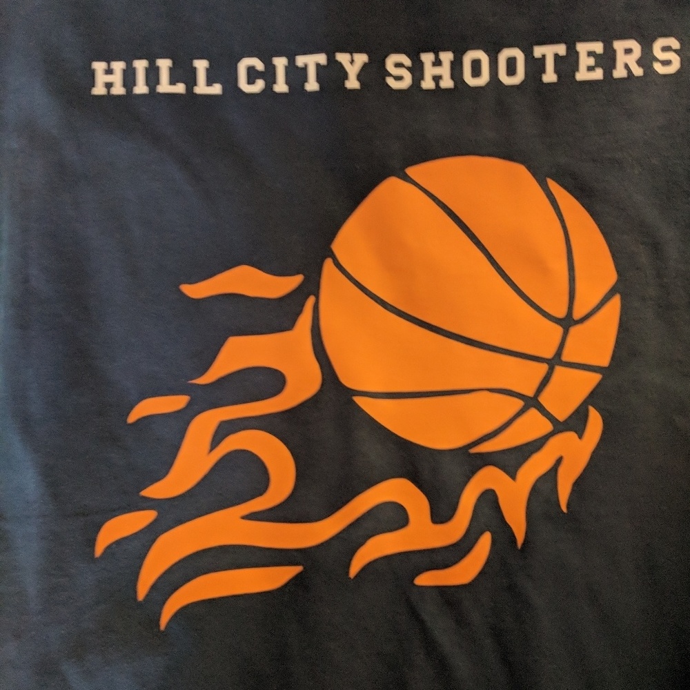Personalized basketball shirt